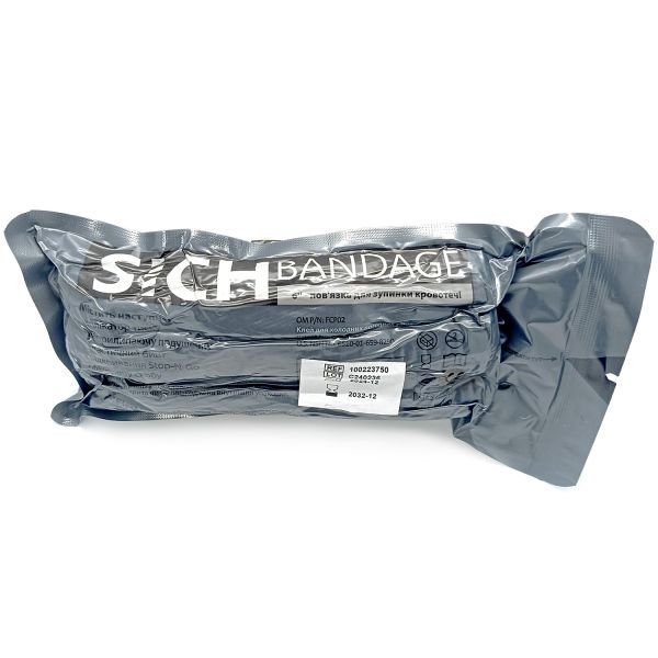 Бинт кровоспинний компресійний SICH Bandage 6"