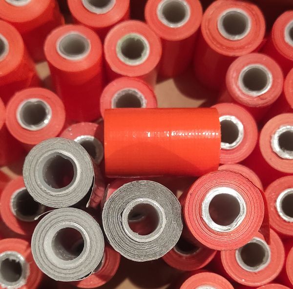 Армований скотч Помаранчевий RSMH 3 м × 64 мм, Ø30мм