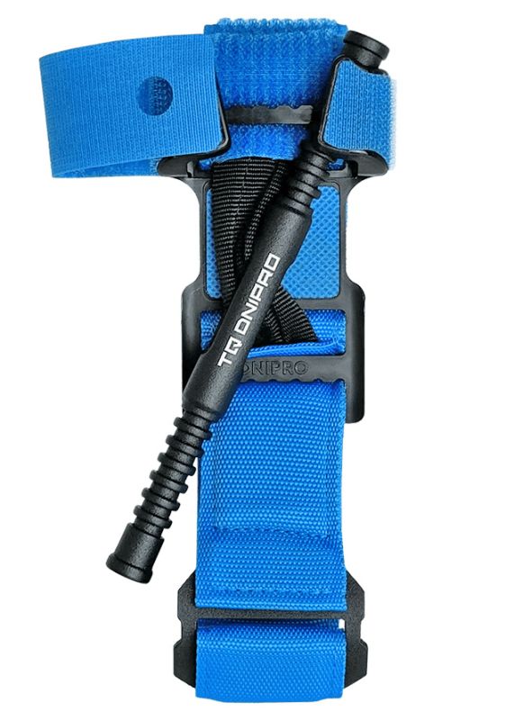 Джгут кровоспинний Турнікет Dnipro Gen 2 синій тренувальний